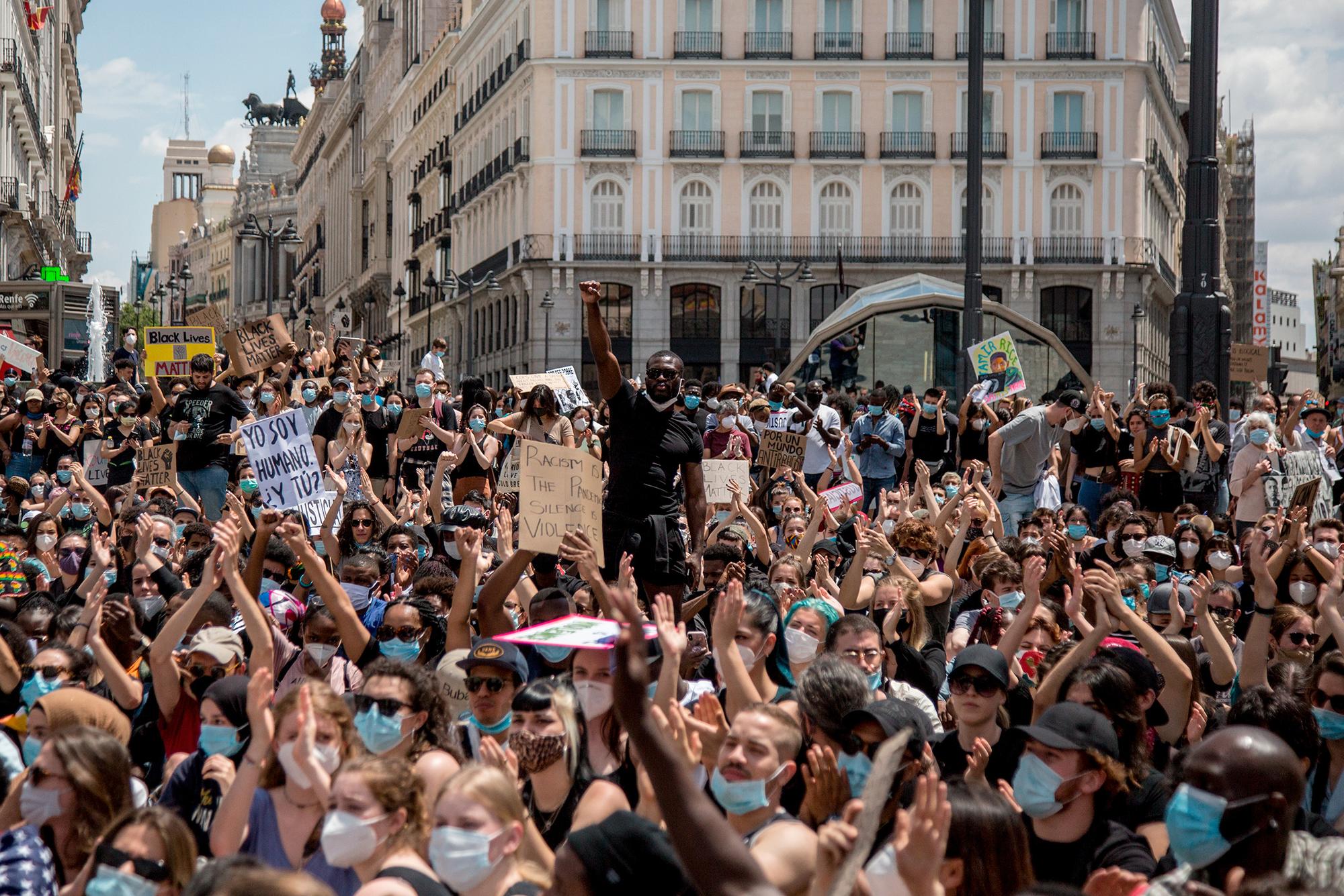 #BlackLivesMatter Madrid 99